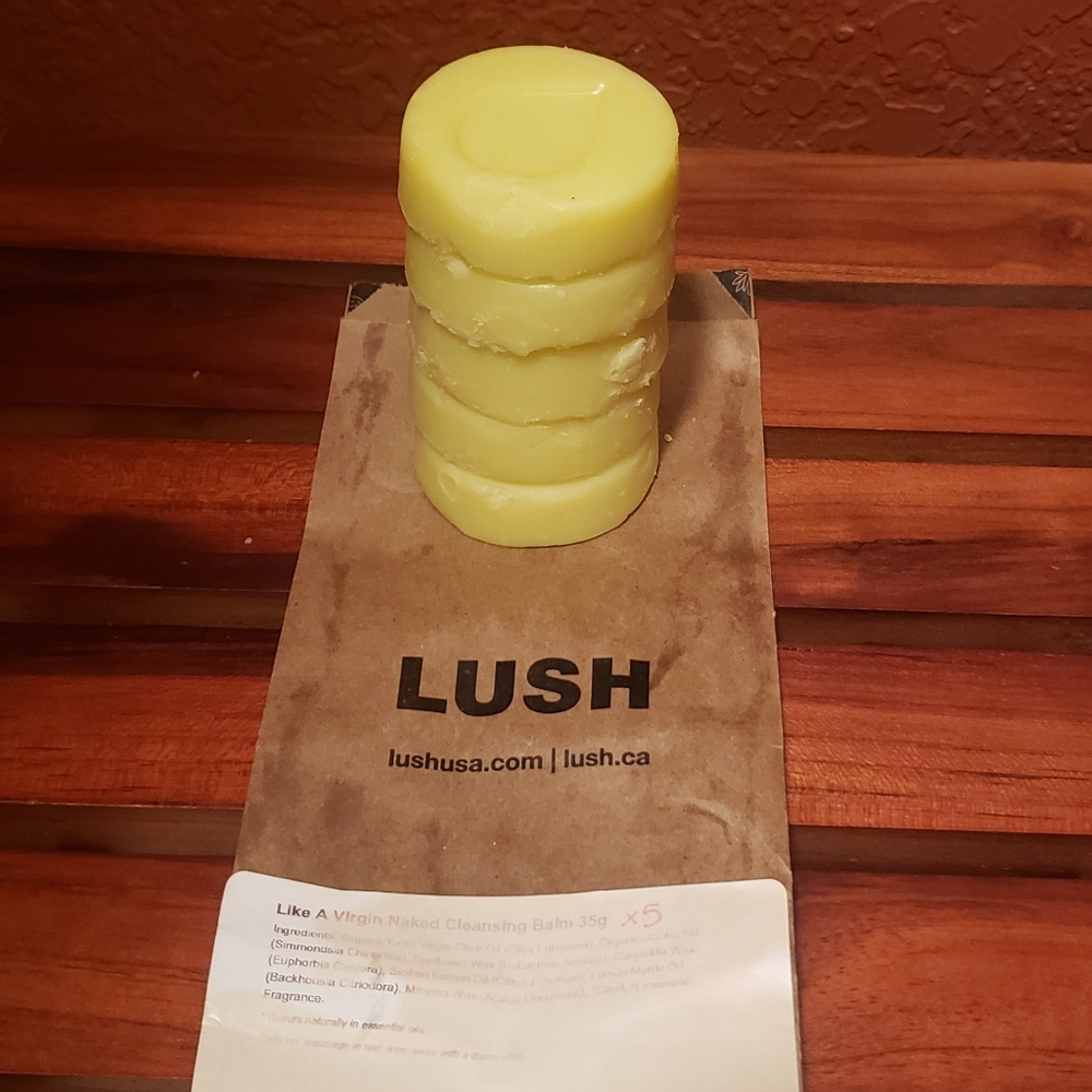 LUSH Like a Virgin Naked Cleansing Balm